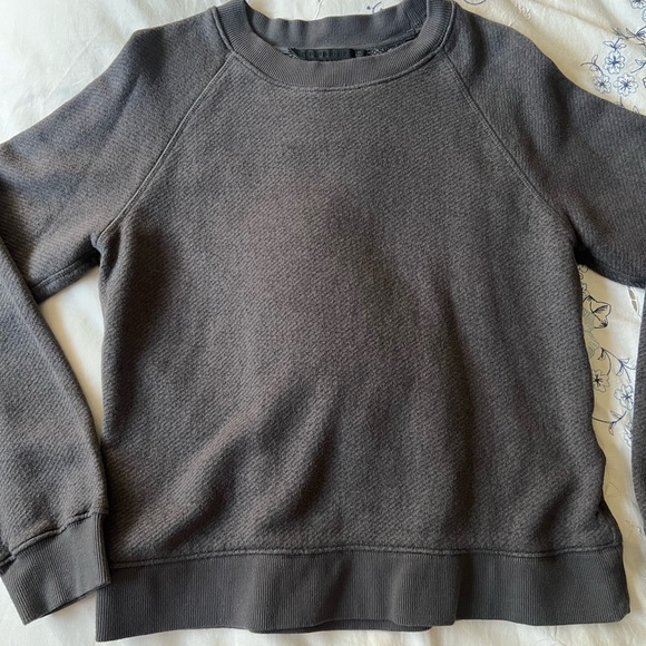 Jenni Kayne Saturday Gray Sweatshirt Sweater - Picture 7 of 7